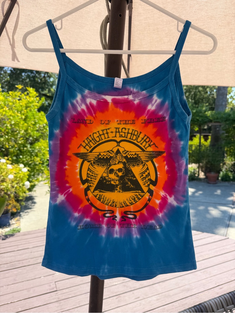 Height Ashbury tie dye tank